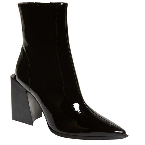 Jeffrey Campbell Shoes - Jeffrey Campbell La-Siren Bootie Patent Leather